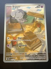 Carta Pokémon TCG Espurr rara full art holo 095/088 inglese ordine perfetto