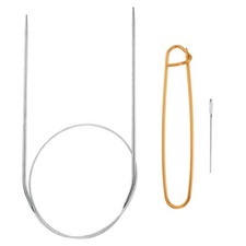 24" Circular Knitting Needles US 1.5/2.5mm Needles 5.51" Stainless Steel