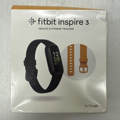 Fitbit Inspire 3 Health and Fitness Tracker Bundle SEALED