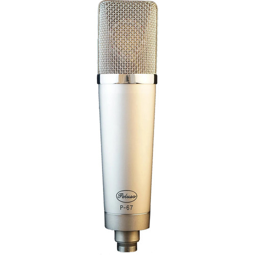 Peluso P67 Vacuum Tube Microphone with Power Supply and 8 Pin Cable