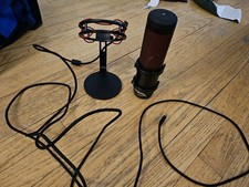 HyperX QuadCast USB Condenser Gaming Microphone PC PS5 PS4 For Parts Free Ship 