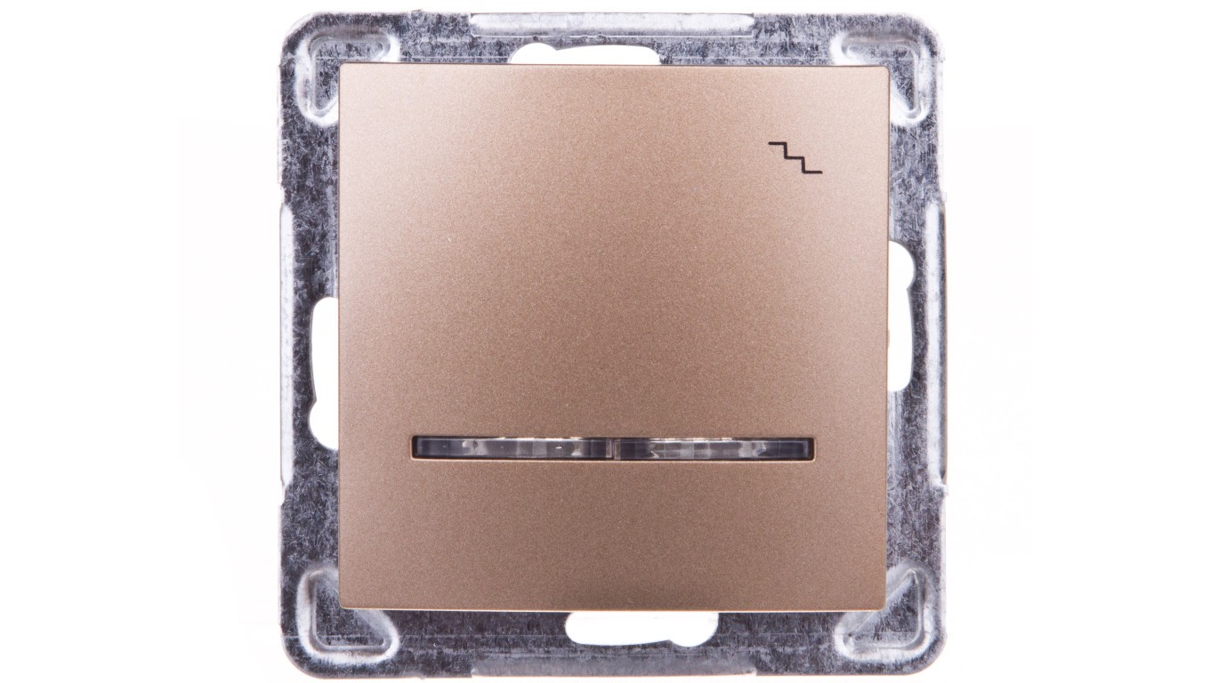 Stair Connector with Lighting Gold IMPRESSION LP-3YS/m/28