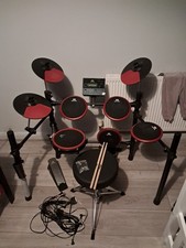 MU-STAR Electronic Drum Kit With Stool/sticks Complete And Working. Hardly Used!