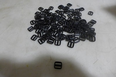 A16 PLASTIC SLIDER TRI-GLIDE ADJUST BUCKLES BACKPACK STRAPS WEBBING 5/8 QTY 1000