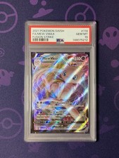 Mew VMAX 114/264 Swsh08: Fusion Strike Mew Ultra Rara Full Art PSA 10