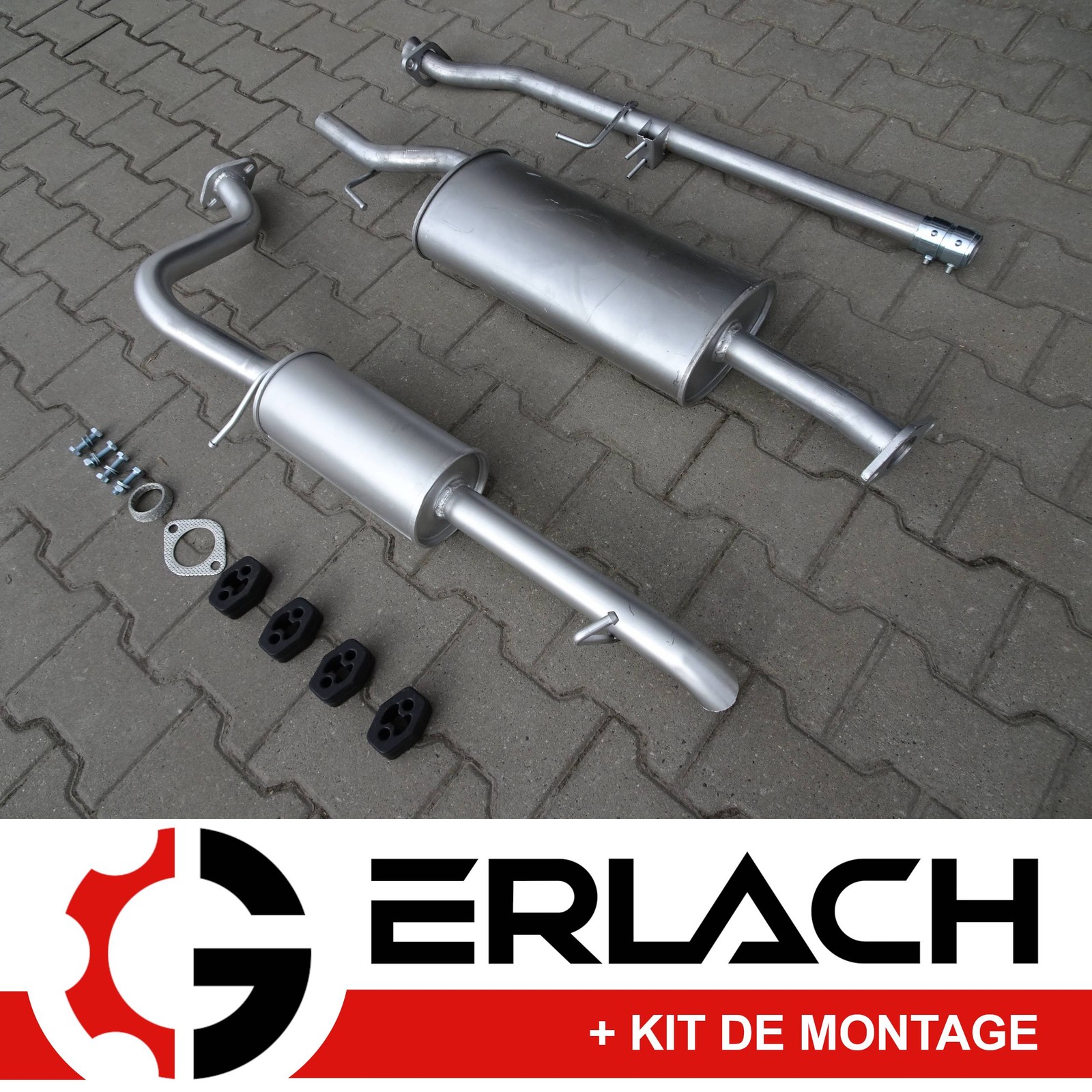 Echappement silencieux Ford Maverick 2.0 4x4 essence et Mazda Tribute
