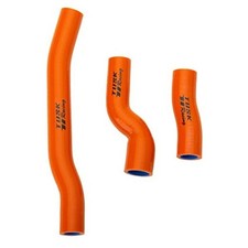 Radiator Hose Kit Orange Compatible with KTM 300 XC-W 2020-2023/300 XC 2020