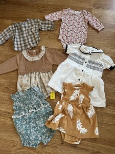 Girl’s Lot 0-3 months to 3-6 months  Kate Quinn,Zara, Jessica Simpson, Viverano 
