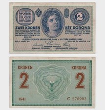 Austro-Hungary - 1914 - 2 Kronen -  EF-   #CO8554