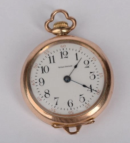 Antique Waltham Ruby Pocket Watch 30mm – Not Working