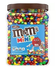 Mini M M S Mini 3 lbs Bulk Chocolate Baking bites Milk Chocolate.