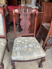 Antique Carved Cherub Face Arm Chairs Karpen Of Chicago 4 Pc — photo 10