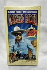 Lone Ranger: Masked Rider, Pete and Pedro, Cannonball McKay VHS - 3 Episodes New