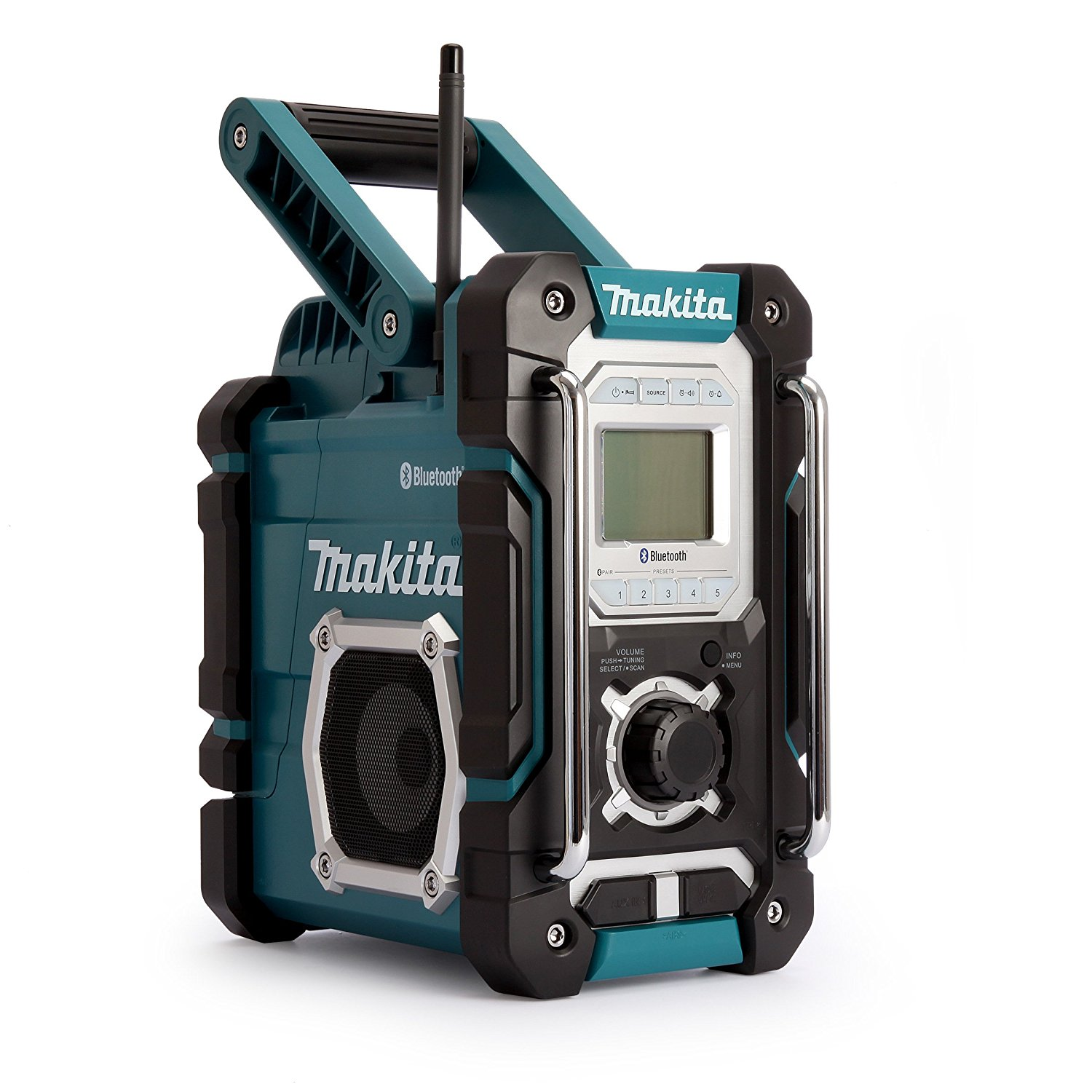 Radio da Cantiere Bluetooth Portatile Aux Usb Makita DMR108 a Batteria Elettrica