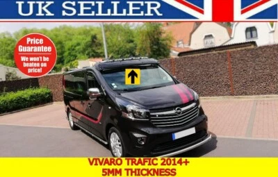VAUXHALL VIVARO RENAULT TRAFIC 2014-2020 PARASOL SÓLIDO PARASOL DEFLECTOR DE VIENTO