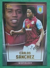 2014 - 15 TOPPS PREMIER CLUB; CARLOS SANCHEZ - ASTON VILLA No 012