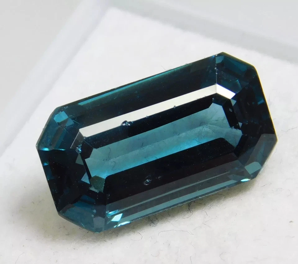 Blue Indicolite Tourmaline EGL CERTIFIED 7-10 Ct Natural Afghani Loose Gemstone - Image 3 of 4