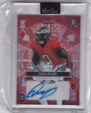2023 WILD CARD 5 CARD DRAW STACKED King of Diamonds YAYA DIABY Autograph  # 2/2
