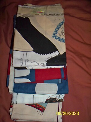 Cotton Fabric CUT N' SEW PANELS - Concord Fabric -  U-PICK 1