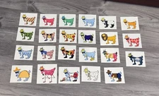 Goat USA Lot Of 4 Stickers You Pick:  OG Blue Chuck, Lax, Freedom USA, Tiger, +