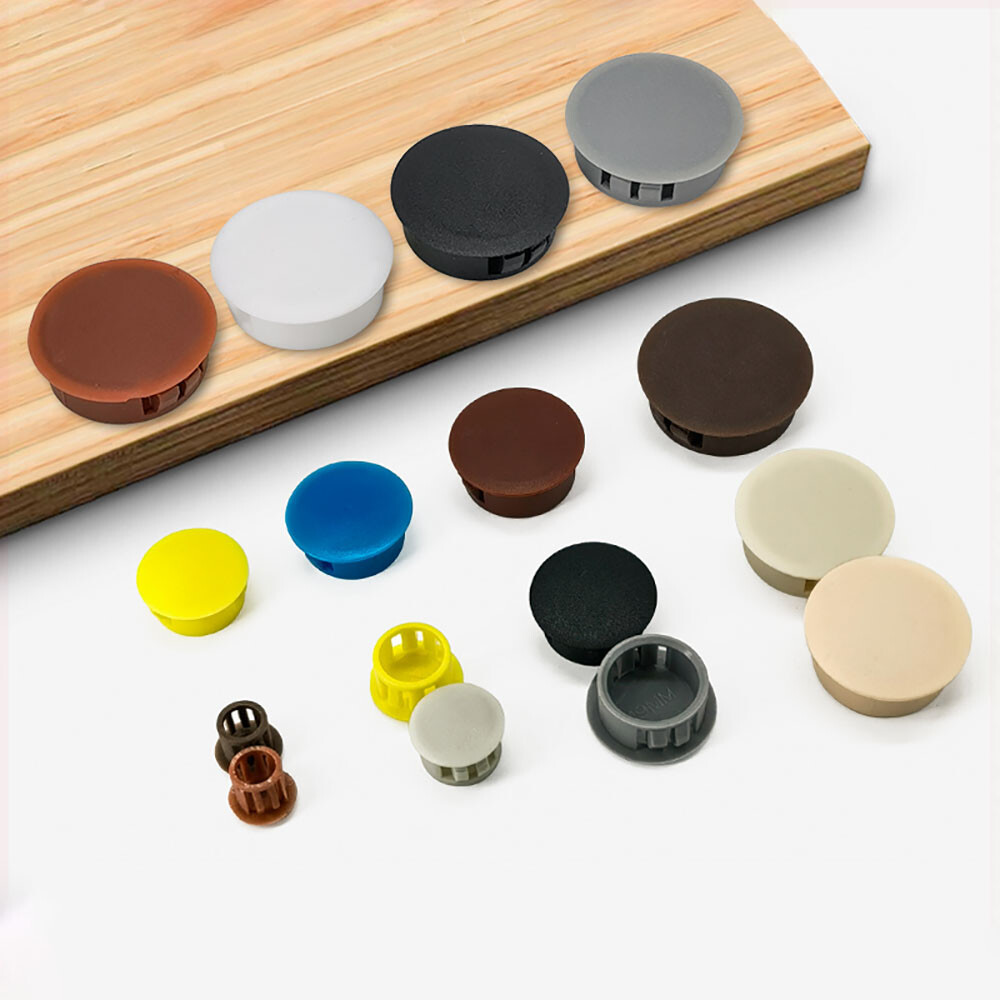 Nylon Locking Hole Plugs Plastic Blanking Grommet Trim Snap In Clips - Foto 11