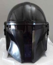 Star Wars Black Series The Mandalorian Casco Usable Negro Armadura Coleccionable