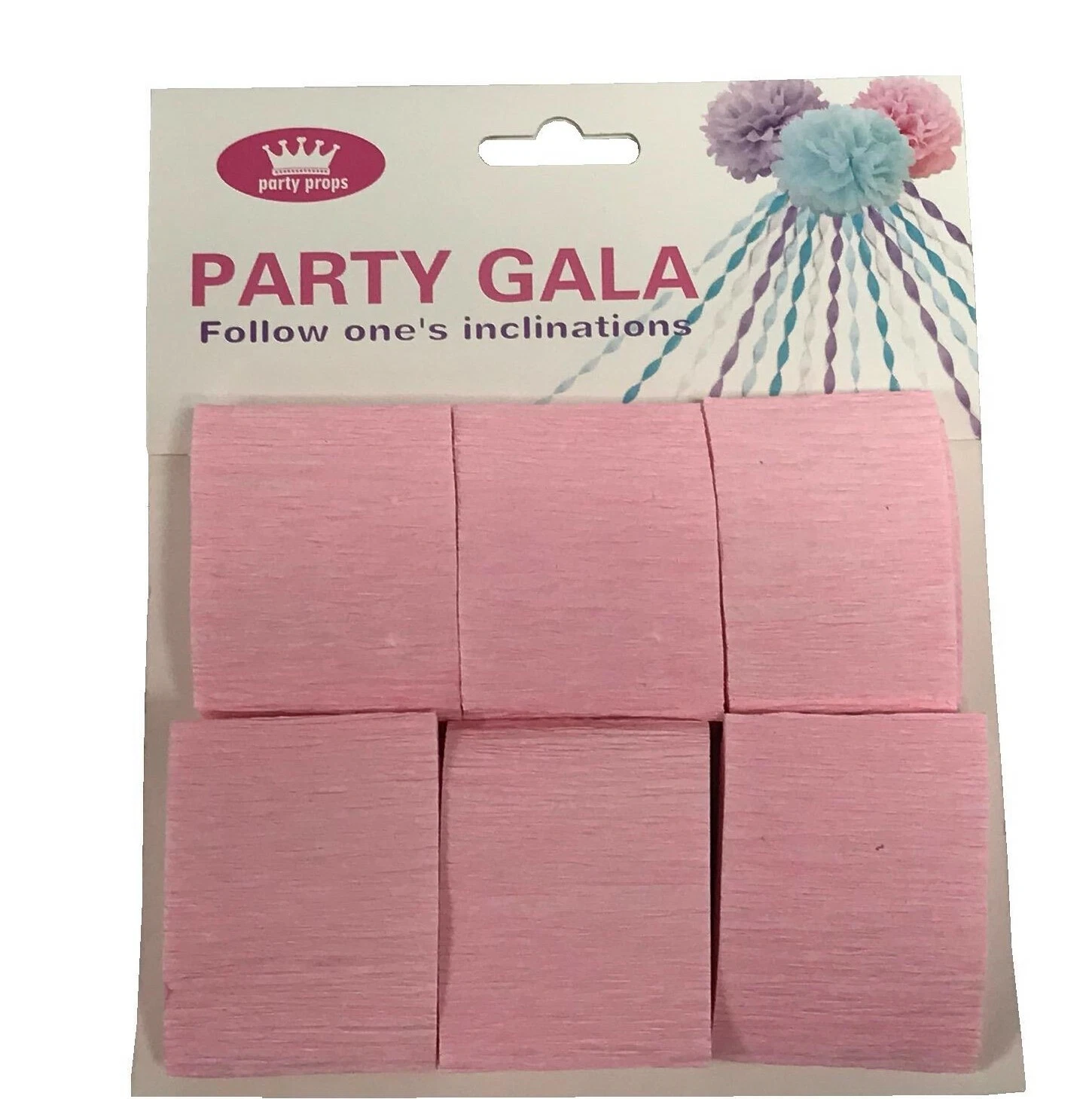 Pink streamers
