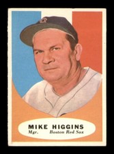 1961 Topps Set Break #221 Pinky Higgins VG-EX *OBGcards*