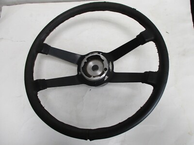 1970 Porsche 914/6 911 RS VDM 15'' steering wheel 914 347 805 10 w/bad leather