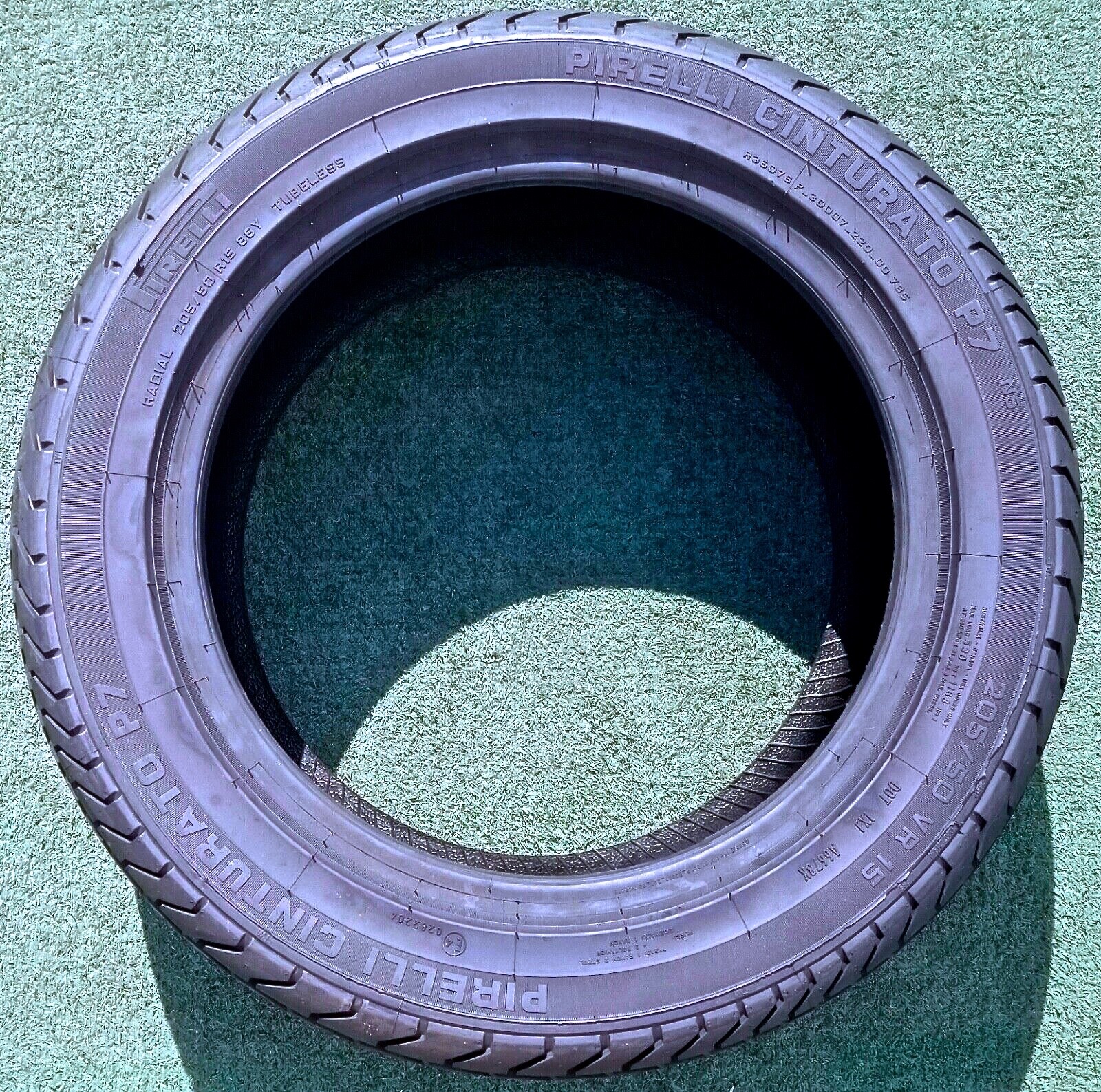 TWO 205/50R15 Pirelli Cinturato P7 Tires Pair N5 205/50VR15 Lamborghini Countach