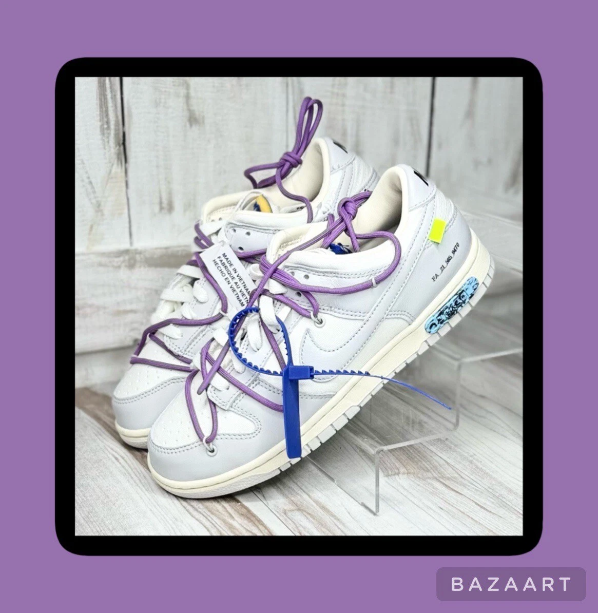 Las mejores ofertas en Nike Off-White x Dunk Low Lot 48 of 50 | eBay