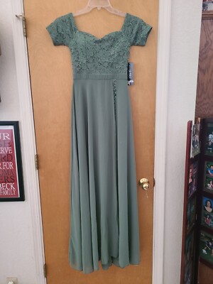 scala green dress Scala 48938