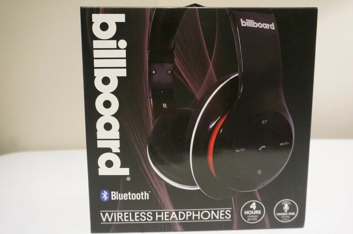 BILLBOARD DEEP BASS BLUETOOTH WIRELESS HEADPHONE w bulit in mic
