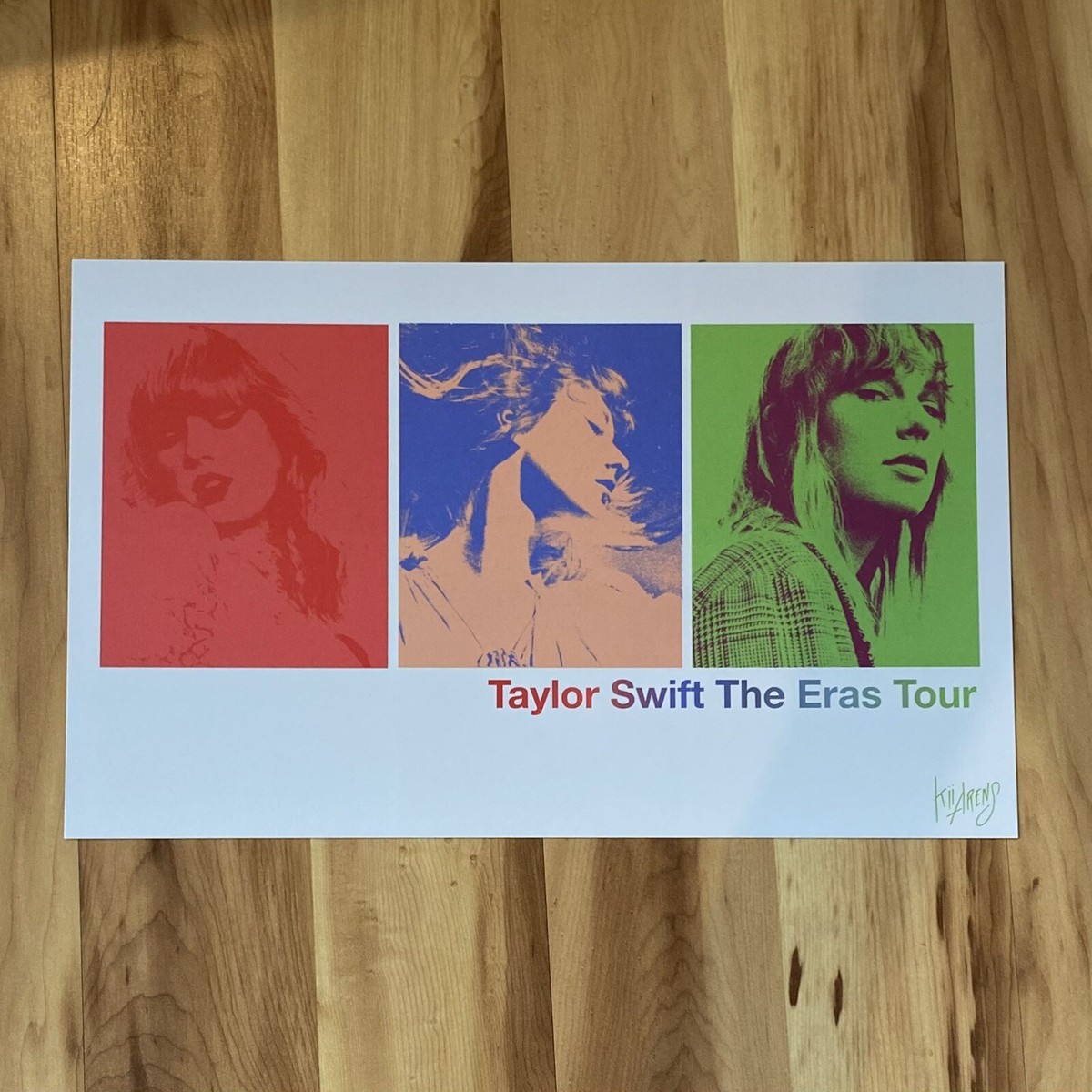 Taylor Swift The Eras Tour Merch VIP Box 3 Posters Envelope Box