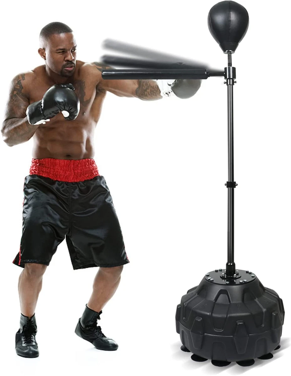 Boxing Speed Trainer Punching Bag Spinning Bar, Training Boxing Ball With