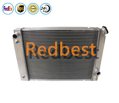 3 Rows Aluminum Radiator Fits 1984-1988 Pontiac Fiero Formula Coupe 2 ...