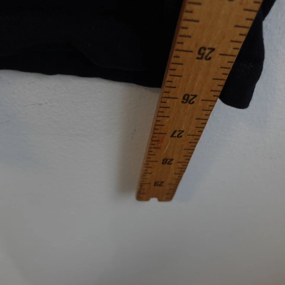 Camiseta sin hilo para hombre talla mediana negra algodón camisetas informales Rock Astronaut Foto 4 de 4