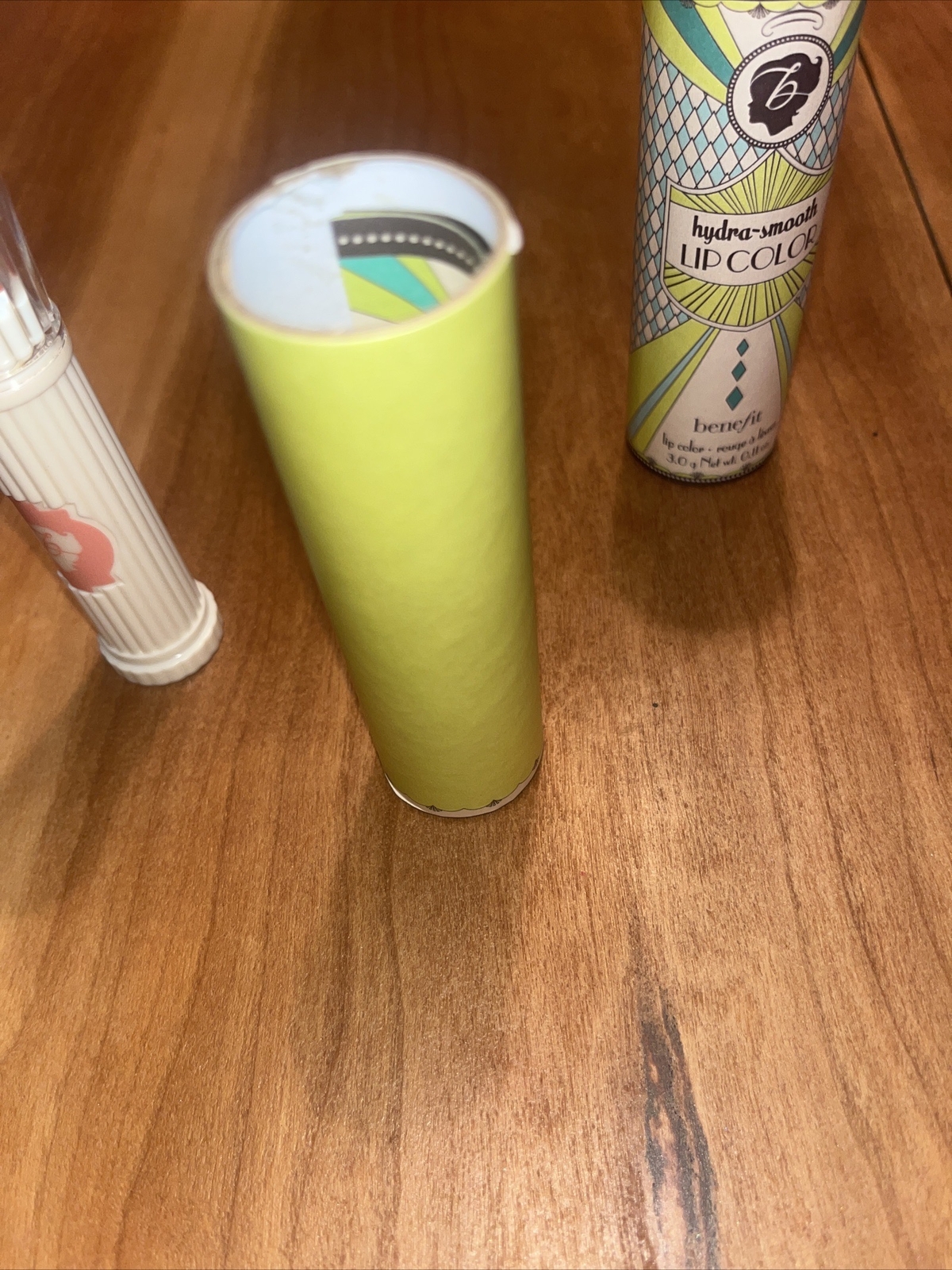 Benefit Cosmetics Hydra-Smooth Lip Color lipstick~ Lip Service ~ pink peach