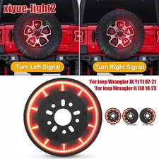 3rd Spare Tire Brake Light Turn Signal Lamp For Jeep Wrangler JK YJ TJ JL 07-23