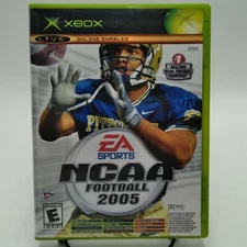 NCAA Football 2005 Top Spin Combo Microsoft Xbox Original Complete Tested Clean 