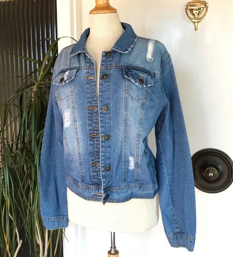 Blue Age Jeans Denim Trucker Jacket 