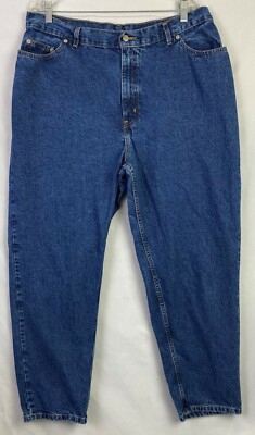 Faded Glory Womans Jeans 38 x 29 Tapered 100% Cotton MINT #21A