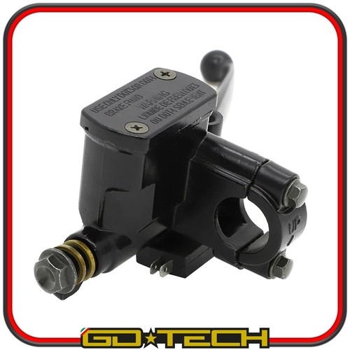 COPPIA POMPE FRENO MOTO SCOOTER PIT BIKE UNIVERSALI ANTERIORE DX e POSTERIORE SX - Imagen 6 de 11