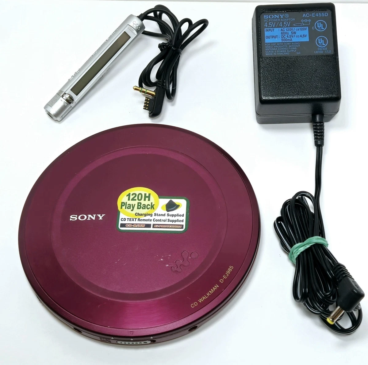 Sony 红色个人CD 播放器| eBay