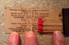 Vintage MatchBook Ballagh's Big Bear Lodge, Winter, Wisconsin, used front strike — photo 2