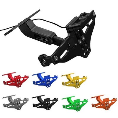 LED Rear Mount License Plate Bracket Holder For Yamaha YZF R1 R3 R6 R7 R9 R15