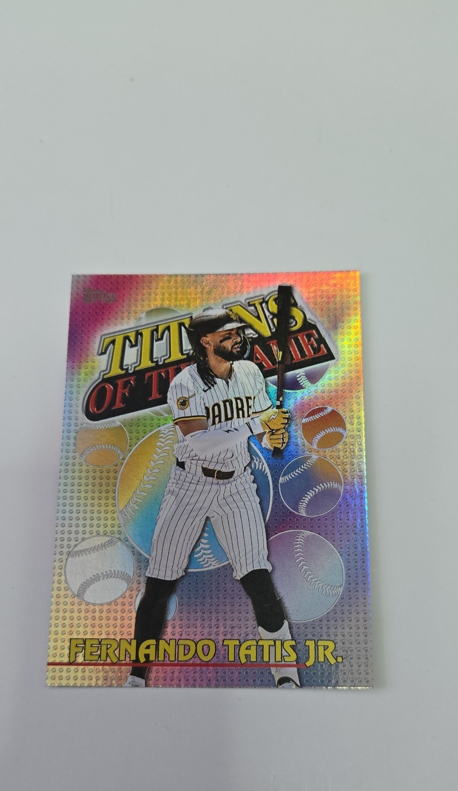 2026 Topps Series 1 - Titans of the Game Fernando Tatís Jr. #TOG-19