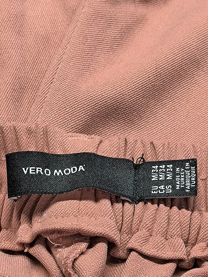 VERO MODA Pantalón tipo suéter Mujeres Pantalón Talla EU 34 rosa look casual - Imagen 4 de 4