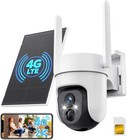 4G LTE Camaras De Seguridad Solar Panel 360 SIN WIFI Para Casa Exterior Con SIM