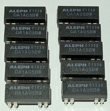 10 X Aleph 5V Coil 0.5 Amp Relay Rated at 200 VDC - Small 5 V PC Mount DIP Relay